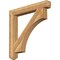 Ekena Millwork Westlake Craftsman Rough Sawn Bracket, Western Red Cedar, 6"W x 48"D x 48"H BKT06X48X48WTL04RWR - alternate 1